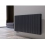 Horizontal 600x1210 Doppellagig Wandheizkörper Anhtrazit Horizontal 600x1210 Doppellagig Wandheizkörper Anhtrazit