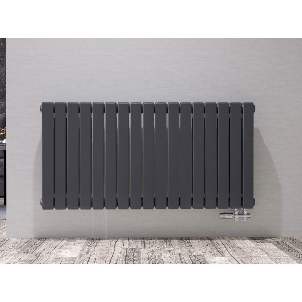 Horizontal 600x1210 Doppellagig Wandheizkörper Anhtrazit Horizontal 600x1210 Doppellagig Wandheizkörper Anhtrazit