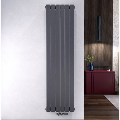 Vertikal 1800x440 Doppellagig Wandheizkörper Anhtrazit Vertikal 1800x440 Doppellagig Wandheizkörper Anhtrazit