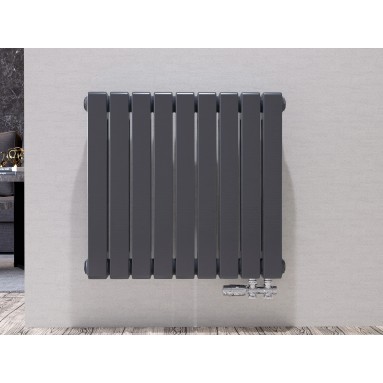 Horizontal 600x650 Doppellagig Wandheizkörper Anhtrazit Horizontal 600x650 Doppellagig Wandheizkörper Anhtrazit