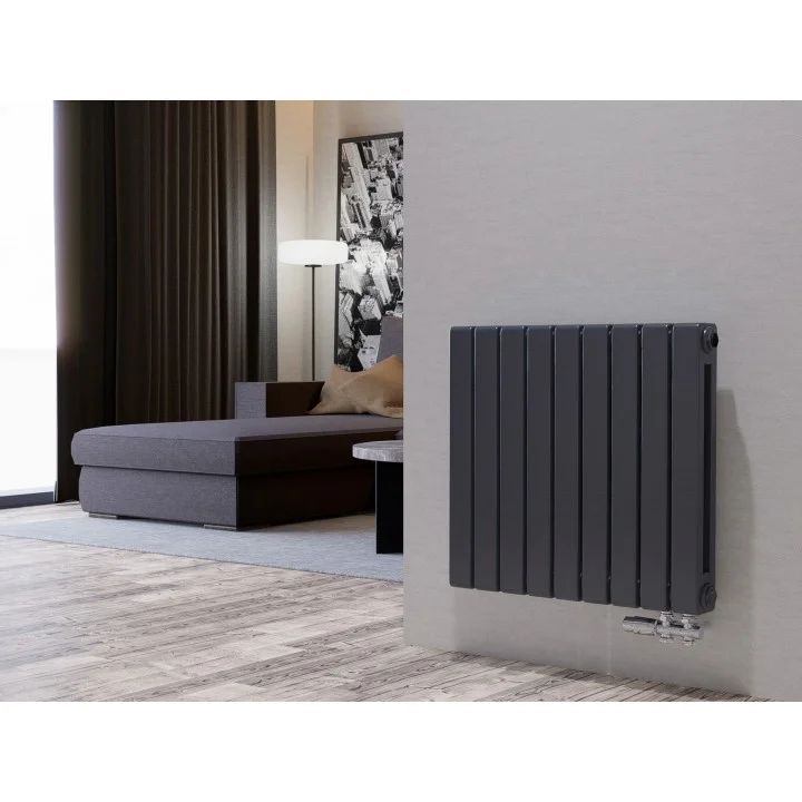 Horizontal 600x650 Doppellagig Wandheizkörper Anhtrazit Horizontal 600x650 Doppellagig Wandheizkörper Anhtrazit