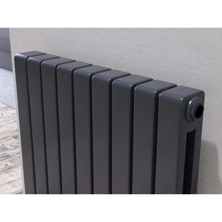 Horizontal 600x650 Doppellagig Wandheizkörper Anhtrazit Horizontal 600x650 Doppellagig Wandheizkörper Anhtrazit