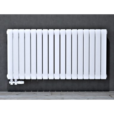 Horizontal 600x1210 Doppellagig Wandheizkörper Weiß Horizontal 600x1210 Doppellagig Wandheizkörper Weiß