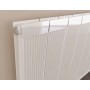 600 x 980 mm Aluminium Weiß Horizontal Heizkörper Seiten & Bittelanschluss 600 x 980 mm Aluminium Weiß Horizontal Heizkörper Seiten & Bittelanschluss