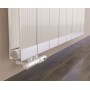 600 x 980 mm Aluminium Weiß Horizontal Heizkörper Seiten & Bittelanschluss 600 x 980 mm Aluminium Weiß Horizontal Heizkörper Seiten & Bittelanschluss