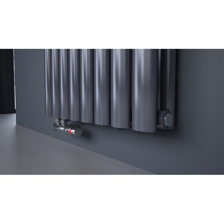 1600 x 536 mm Doppellagig Mittelanschluss Anthrazit Paneelheizkörper NEU Ellipse Design 1600 x 536 mm Doppellagig Mittelanschluss Anthrazit Paneelheizkörper NEU Ellipse Design