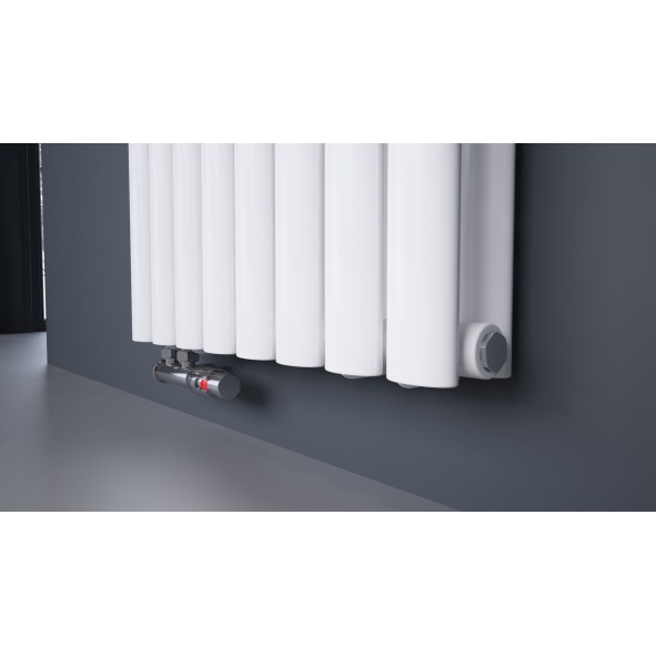 1600 x 536 mm Doppellagig Mittelanschluss Weiß Paneelheizkörper NEU Ellipse Design 1600 x 536 mm Doppellagig Mittelanschluss Weiß Paneelheizkörper NEU Ellipse Design