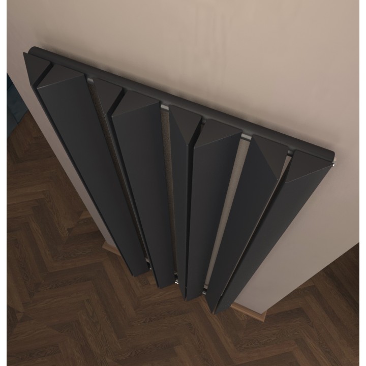 1800x652 mm Doppel-Triple Seitenanschluss Paneelheizkörper Anthrazit 1800x652 mm Doppel-Triple Seitenanschluss Paneelheizkörper Anthrazit