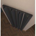1800x489 mm Doppel-Triple Seitenanschluss Paneelheizkörper Anthrazit 1800x489 mm Doppel-Triple Seitenanschluss Paneelheizkörper Anthrazit