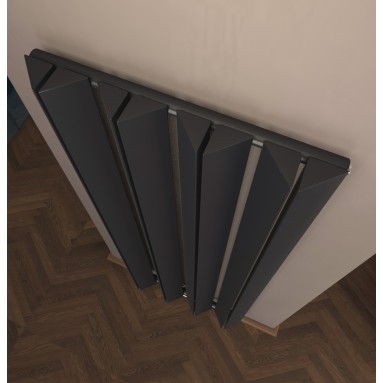 1800x652 mm Doppel-Triple Seitenanschluss Paneelheizkörper Anthrazit 1800x652 mm Doppel-Triple Seitenanschluss Paneelheizkörper Anthrazit
