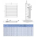 450 x 1200 mm doppellagig Weiß Flach Heizkörper Paneelheizkörper Horizontal Badheizkörper 450 x 1200 mm doppellagig Weiß Flach Heizkörper Paneelheizkörper Horizontal Badheizkörper