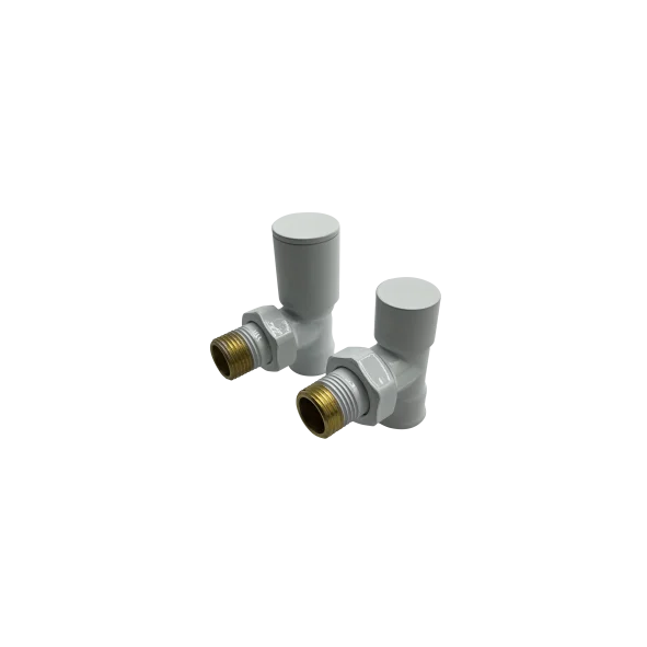 Heizkörperanschluss 90° Eckventil für Badheizkörper Wandmontage 1/2" Weiss Heizkörperanschluss 90° Eckventil für Badheizkörper Wandmontage 1/2" Weiss