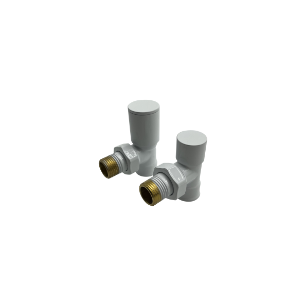 Heizkörperanschluss 90° Eckventil für Badheizkörper Wandmontage 1/2" Weiss Heizkörperanschluss 90° Eckventil für Badheizkörper Wandmontage 1/2" Weiss