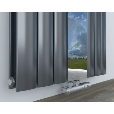 Design Spiegel Doppellagig Badheizkörper Anthrazit Mittelanschluss 1800x553x95 Design Spiegel Doppellagig Badheizkörper Anthrazit Mittelanschluss 1800x553x95