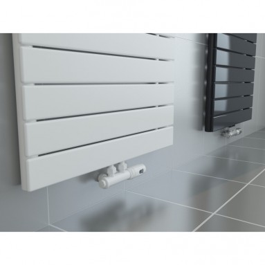 1000x500 Flach Weiß Badheizkörper Handtuchwärmer 1000x500 Flach Weiß Badheizkörper Handtuchwärmer