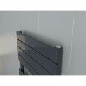 1800 x 600 mm Flach Anthrazit Badheizkörper Handtuchwärmer Mittelanschluss 1800 x 600 mm Flach Anthrazit Badheizkörper Handtuchwärmer Mittelanschluss
