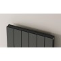 Aluminium Paneelheizkörper CLAUDIO 1800X565 Anthrazit Mittelanschluss Aluminium Paneelheizkörper CLAUDIO 1800X565 Anthrazit Mittelanschluss