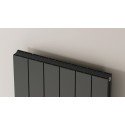 Aluminium Paneelheizkörper CLAUDIO 600X1610 Anthrazit Mittelanschluss Aluminium Paneelheizkörper CLAUDIO 600X1610 Anthrazit Mittelanschluss