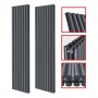 1800 x 490 mm Doppellagig Mittelanschluss Anthrazit (RAL 7016) Paneelheizkörper NEU Ellipse Design 1800 x 490 mm Doppellagig Mittelanschluss Anthrazit (RAL 7016) Paneelheizkörper NEU Ellipse Design