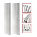 1800 x 604 mm Doppellagig Mittelanschluss Weiß Paneelheizkörper NEU Ellipse Design 1800 x 604 mm Doppellagig Mittelanschluss Weiß Paneelheizkörper NEU Ellipse Design