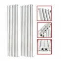 1800 x 604 mm Doppellagig Mittelanschluss Weiß Paneelheizkörper NEU Ellipse Design 1800 x 604 mm Doppellagig Mittelanschluss Weiß Paneelheizkörper NEU Ellipse Design