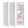1800 x 630 mm Doppellagig Mittelanschluss Weiß Paneelheizkörper NEU Ellipse Design 1800 x 630 mm Doppellagig Mittelanschluss Weiß Paneelheizkörper NEU Ellipse Design