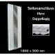 Spiegel Paneelheizkörper 1800x553 Doppellagig Weiß Ellipse Seitenanschluss
