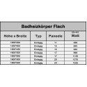 1800 x 600 mm Flach Anthrazit Badheizkörper Handtuchwärmer Mittelanschluss 1800 x 600 mm Flach Anthrazit Badheizkörper Handtuchwärmer Mittelanschluss