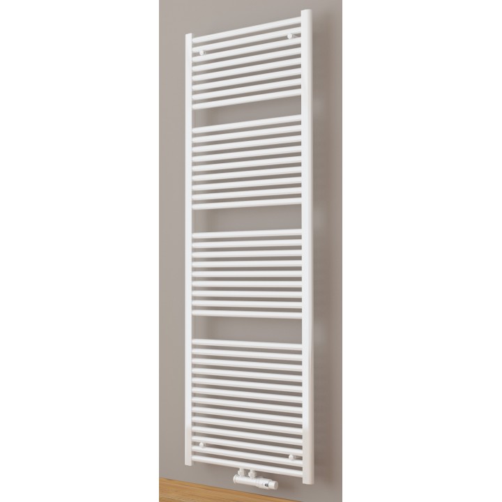 1800 x 500 mm 25mm Profil Gerade Weiß Badheizkörper Mittelanschluss 1800 x 500 mm 25mm Profil Gerade Weiß Badheizkörper Mittelanschluss