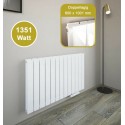 600x982 mm Doppellagig Weiss Flach Heizkörper Paneelheizkörper Horizontal Badheizkörper