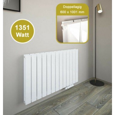 600x982 mm Doppellagig Weiss Flach Heizkörper Paneelheizkörper Horizontal Badheizkörper 600x982 mm Doppellagig Weiss Flach Heizkörper Paneelheizkörper Horizontal Badheizkörper
