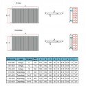600x602 mm Doppellagig Weiss Flach Heizkörper Paneelheizkörper Horizontal Badheizkörper 600x602 mm Doppellagig Weiss Flach Heizkörper Paneelheizkörper Horizontal Badheizkörper