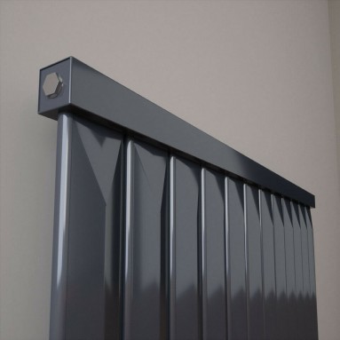 Paneelheizkörper 1600x490 Radfin-Diamond Anthrazit Mittelanschluss Paneelheizkörper 1600x490 Radfin-Diamond Anthrazit Mittelanschluss