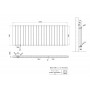 600x1590 Design Flach Heizkörper Paneelheizkörper Horizontal Badheizkörper Doppellagig Anthrazit 600x1590 Design Flach Heizkörper Paneelheizkörper Horizontal Badheizkörper Doppellagig Anthrazit