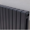 Vertikal 1800x440 Doppellagig Wandheizkörper Anhtrazit Vertikal 1800x440 Doppellagig Wandheizkörper Anhtrazit