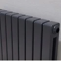 Vertikal 1800x440 Doppellagig Wandheizkörper Anhtrazit Vertikal 1800x440 Doppellagig Wandheizkörper Anhtrazit