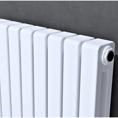 Vertikal 1800x580 Doppellagig Wandheizkörper Weiß Vertikal 1800x580 Doppellagig Wandheizkörper Weiß