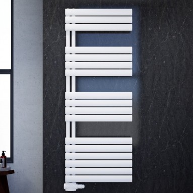 Ellipse Design Badheizkörper Handtuchwärmer Mittelanschluss Weiss 1564x600mm Ellipse Design Badheizkörper Handtuchwärmer Mittelanschluss Weiss 1564x600mm