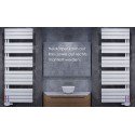 Flach Design Badheizkörper Handtuchwärmer Mittelanschluss Weiß 1576x600mm Flach Design Badheizkörper Handtuchwärmer Mittelanschluss Weiß 1576x600mm