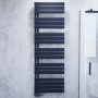 Flach Design Badheizkörper Handtuchwärmer Mittelanschluss Anthrazit 1800x600mm Flach Design Badheizkörper Handtuchwärmer Mittelanschluss Anthrazit 1800x600mm