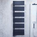 Flach Design Badheizkörper Handtuchwärmer Mittelanschluss Anthrazit 1800x600mm Flach Design Badheizkörper Handtuchwärmer Mittelanschluss Anthrazit 1800x600mm