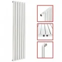 Einlagig Profil /1600 x 452 mm Einlagig Mittelanschluss Flach Weiß Einlagig Profil /1600 x 452 mm Einlagig Mittelanschluss Flach Weiß