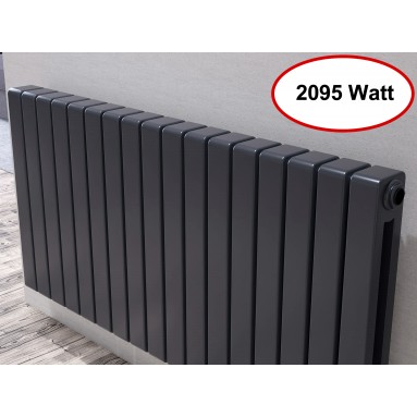 Horizontal 600x1210 Doppellagig Wandheizkörper Anhtrazit Horizontal 600x1210 Doppellagig Wandheizkörper Anhtrazit