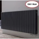 Horizontal 600x1560 Doppellagig Wandheizkörper Anhtrazit