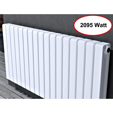 Horizontal 600x1210 Doppellagig Wandheizkörper Weiß Horizontal 600x1210 Doppellagig Wandheizkörper Weiß