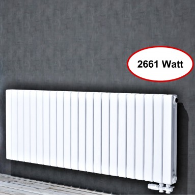 Horizontal 600x1560 Doppellagig Wandheizkörper Weiß Horizontal 600x1560 Doppellagig Wandheizkörper Weiß