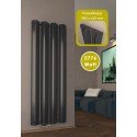 1800x652 mm Doppel-Triple Mittelanschluss Paneelheizkörper Anthrazit 1800x652 mm Doppel-Triple Mittelanschluss Paneelheizkörper Anthrazit