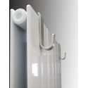 Handtuchhaken für Design Flach Paneelheizkörper EVEREST Handtuchhalter Heizwand x 2 Handtuchhaken für Design Flach Paneelheizkörper EVEREST Handtuchhalter Heizwand x 2