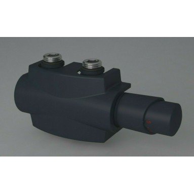 Heizkörper Armatur-Set für Mittelanschluss 50mm Eck Multiblock Anthrazit Heizkörper Armatur-Set für Mittelanschluss 50mm Eck Multiblock Anthrazit