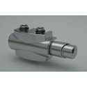 Heizkörper Armatur-Set für Mittelanschluss 50mm Eck Multiblock Chrom Heizkörper Armatur-Set für Mittelanschluss 50mm Eck Multiblock Chrom